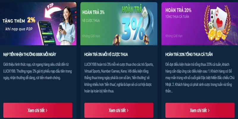 Hình ảnh các chương trình khuyến mãi hấp dẫn